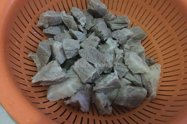 土豆炖牛腩的做法图解4