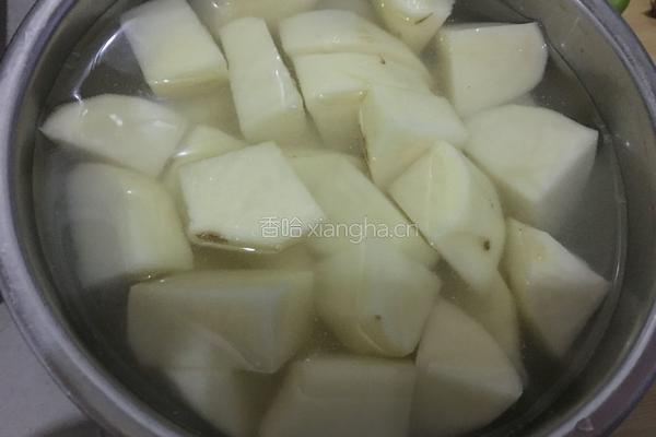 土豆炖牛腩的做法图解6