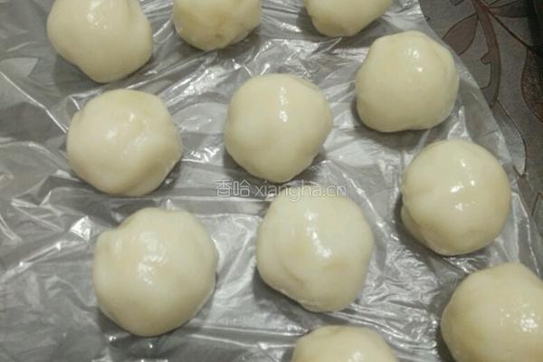冰皮月饼(奶黄馅）的做法图解10