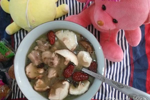 香菇炖鸭的做法图解6