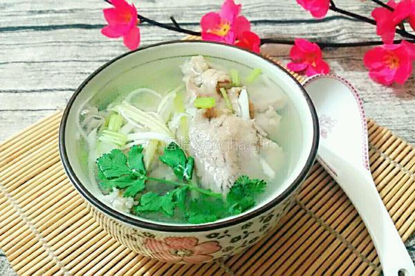 肉片汤的做法图解6
