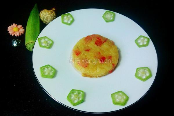 苹果鸡蛋饼