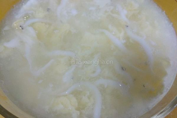 银鱼汤的做法图解5