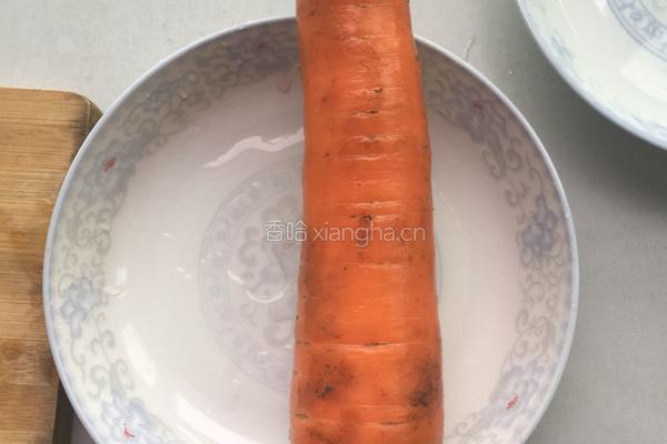 胡萝卜豆腐饺子的做法图解1
