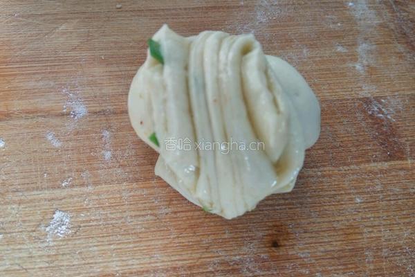 千层香葱花卷的做法图解11