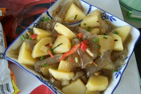 土豆粉皮的做法图解10