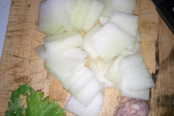 冬瓜瘦肉粥的做法图解3