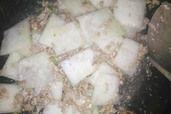 冬瓜瘦肉粥的做法图解4
