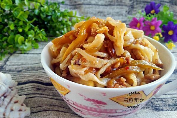 茄子炸酱面的做法图解10