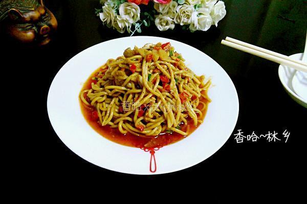 红油热干面