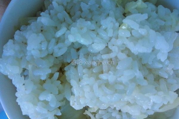 糯米油饭的做法图解1