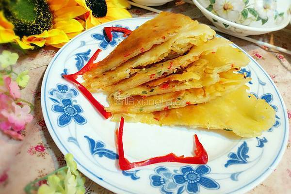 葱油酥脆饼(葱油烤饼)的做法图解1