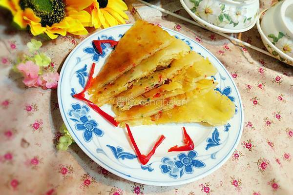 葱油酥脆饼(葱油烤饼)的做法图解18