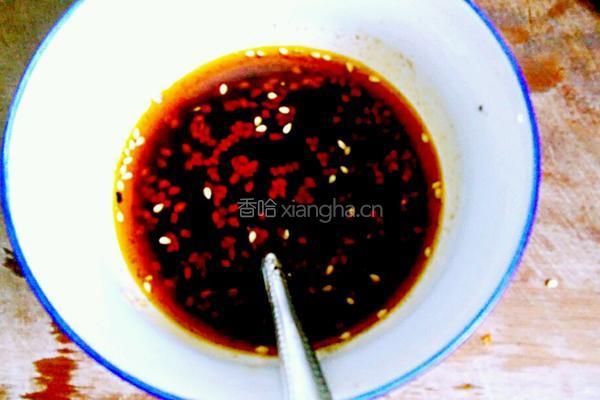 红油热干面的做法图解2