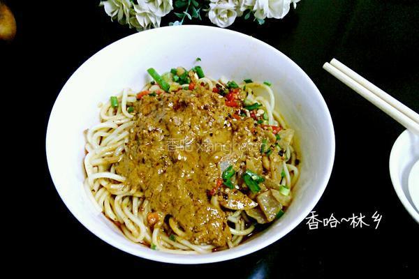 红油热干面的做法图解6