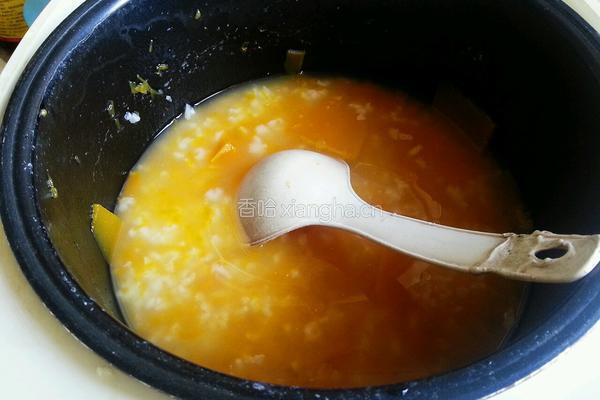 南瓜大米粥的做法图解6