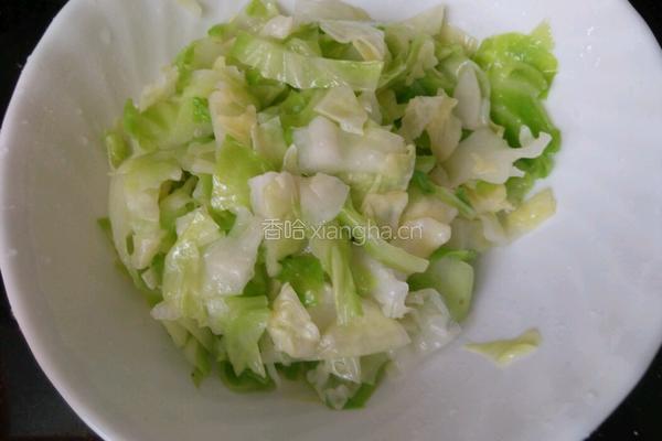 凉拌圆白菜的做法图解7