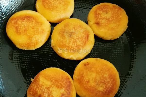 红薯枣泥饼的做法图解12