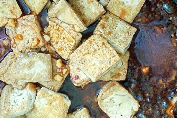 葱香酱卤豆腐干的做法图解4