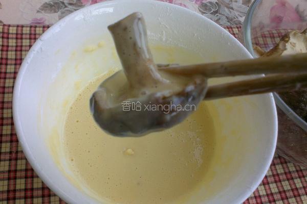 炸香菇的做法图解5