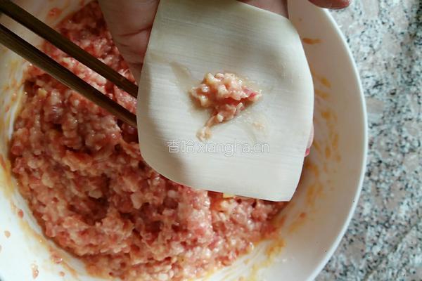 猪肉抄手的做法图解4