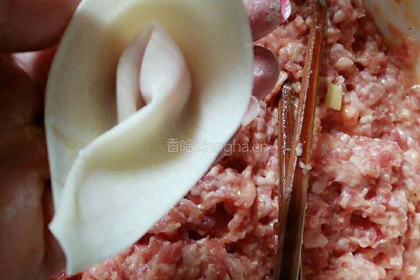 猪肉抄手的做法图解5