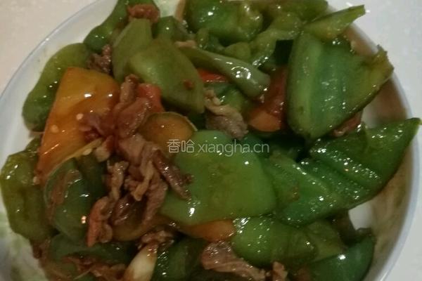 青椒炒肉