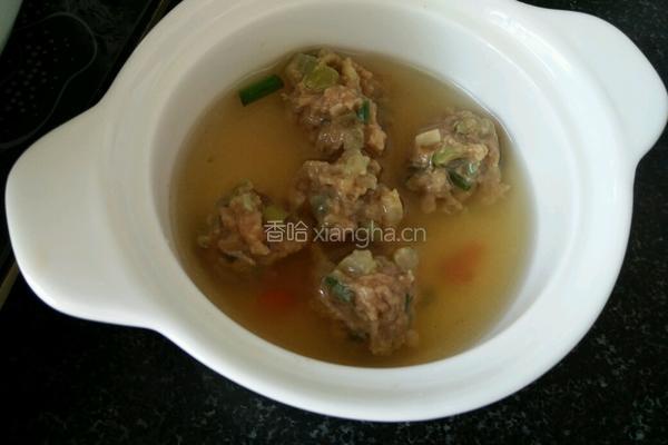 猪肉丸子汤的做法图解10