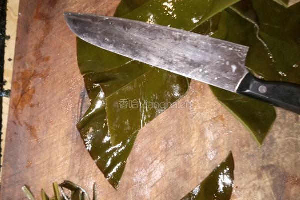 海带绿豆汤的做法图解2