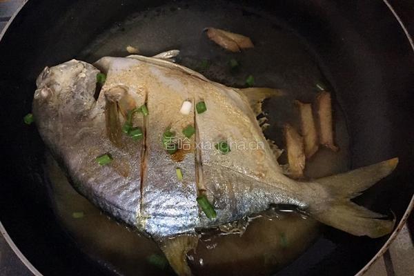 红烧海鲳鱼的做法图解7