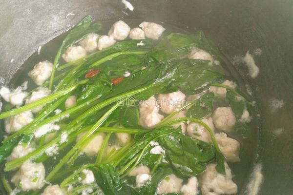 肉丸汤的做法图解9