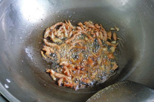 笋干炒肉的做法图解5