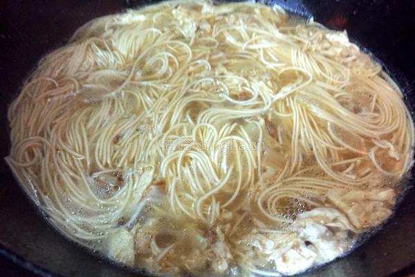 早餐面条的做法图解5