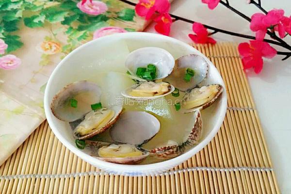 花蛤冬瓜汤的做法图解7