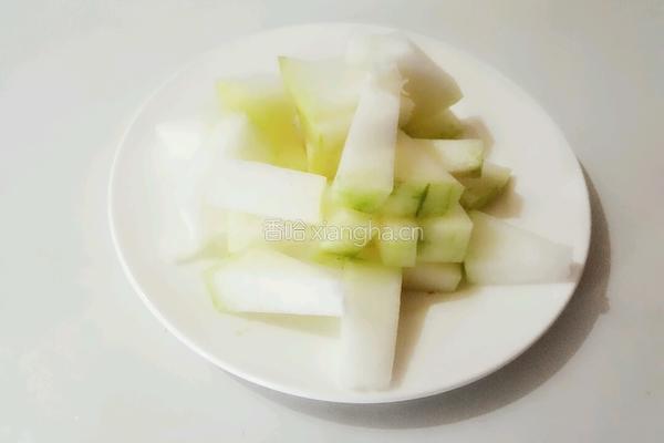 花蛤冬瓜汤的做法图解2