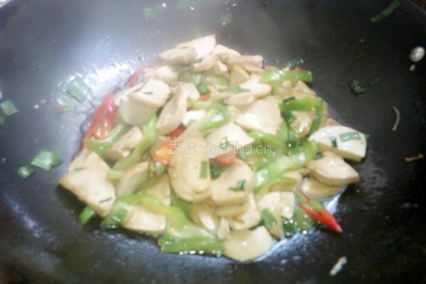 鲜椒炒素鸡的做法图解7