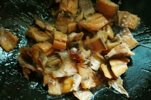 鲞炒毛豆儿的做法图解8
