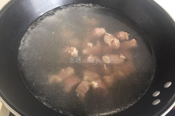 牛腩萝卜汤的做法图解5