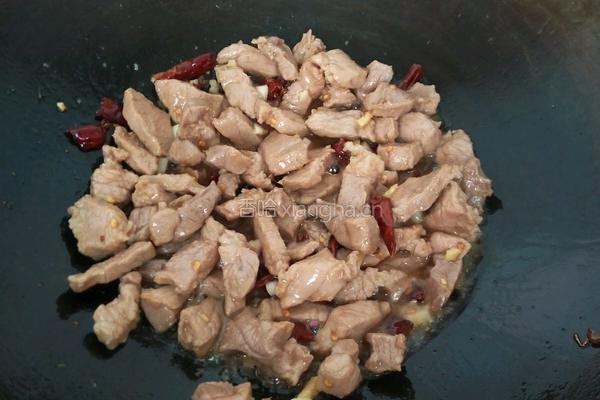 宫爆肉丁的做法图解6