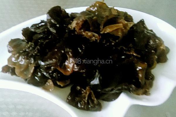 素炒木耳的做法图解2