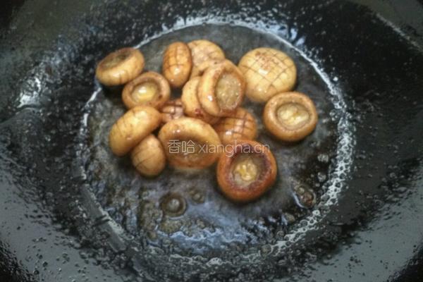 干煸蘑菇的做法图解5