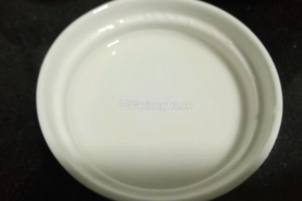 红豆布丁的做法图解3