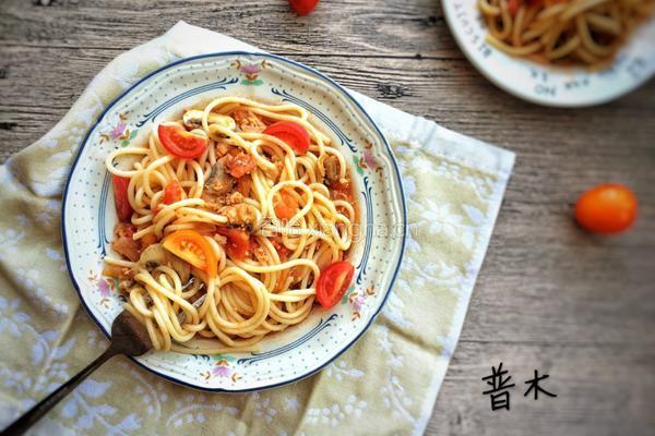 蕃茄蘑菇肉酱意大利面的做法图解9