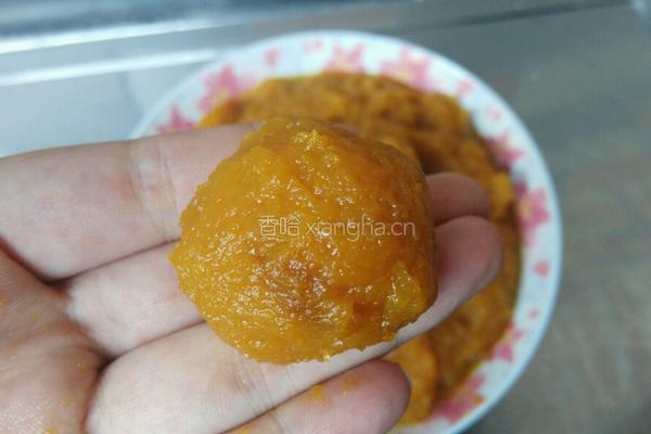 南瓜馅月饼的做法图解3