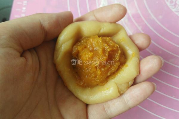 南瓜馅月饼的做法图解5