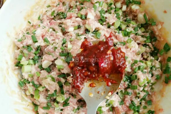 香葱鲜肉小丸子的做法图解4