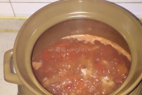 番茄土豆排骨汤的做法图解5