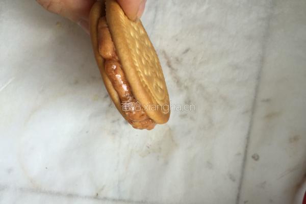 牛轧糖夹心饼干的做法图解10