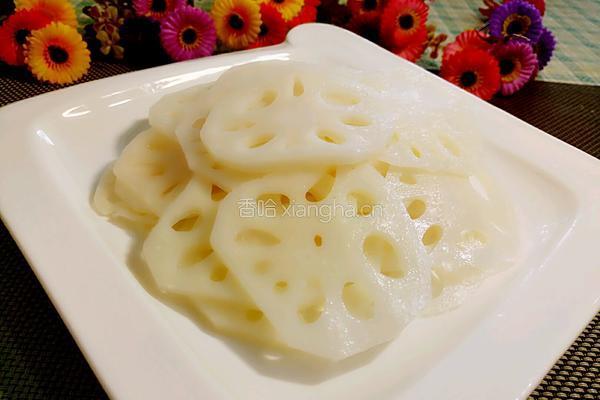 凉拌酸甜藕片的做法图解9