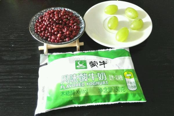 红豆刨冰的做法图解1